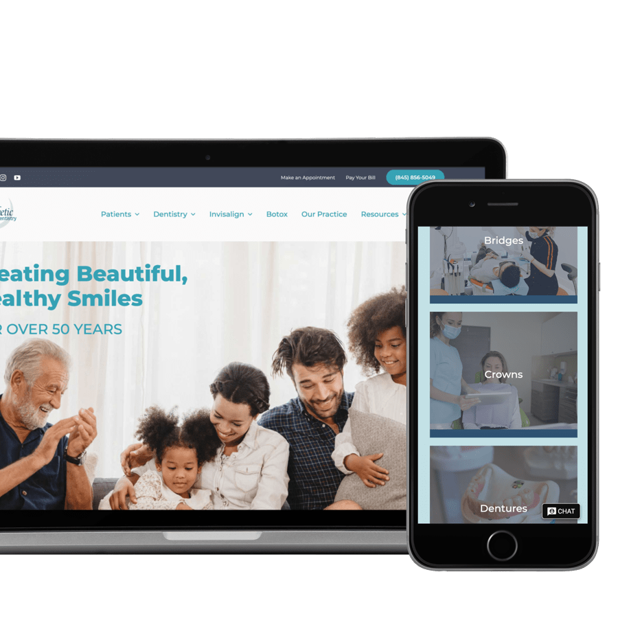 Dentist Responsive Website Development